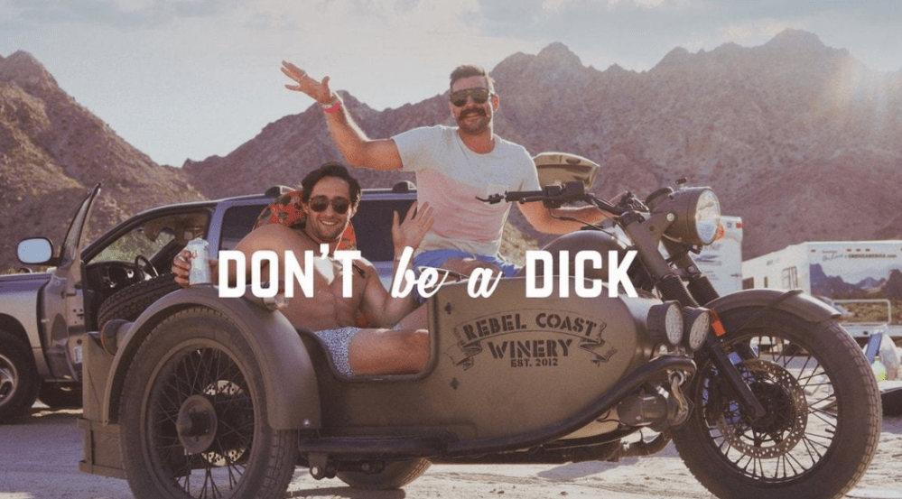 Dont be a dick