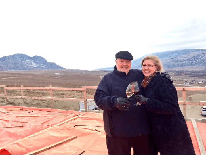 Harry and Christa TIME winery construction