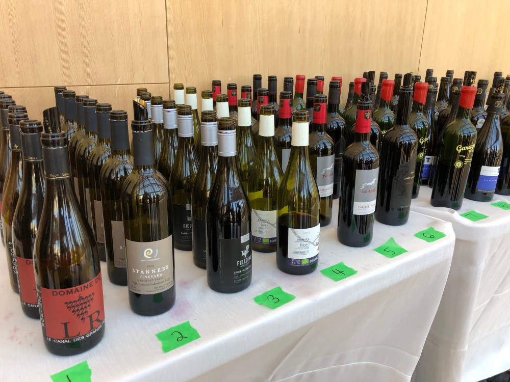 cab franc blind tasting