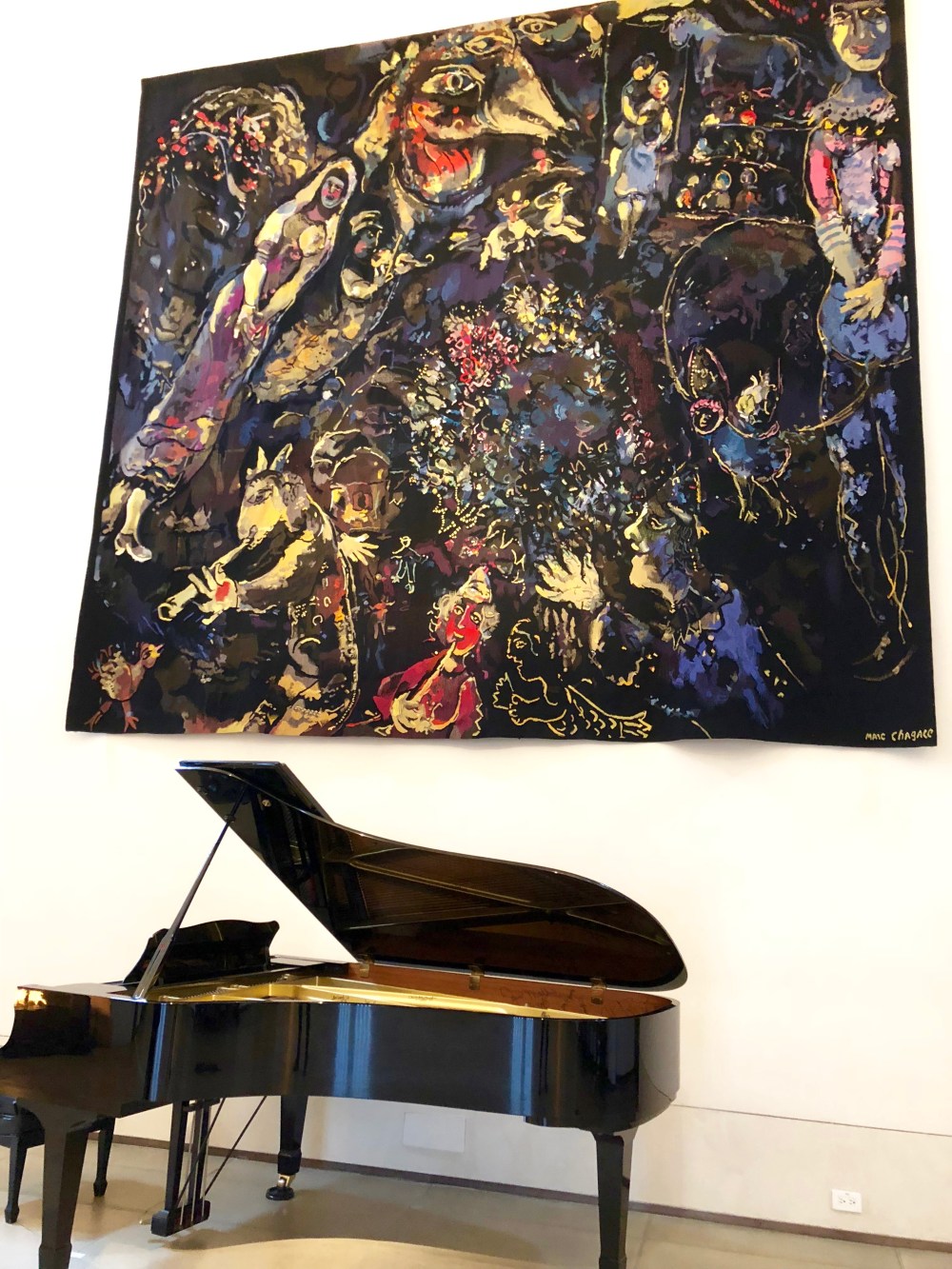 Chagall and David Foster piano