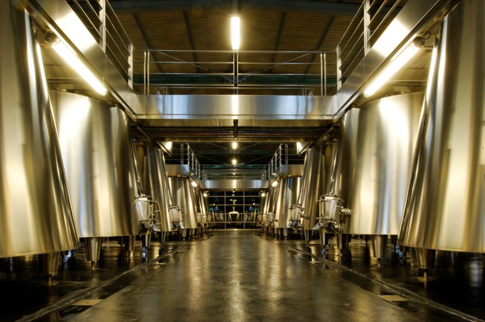 fermentation tanks