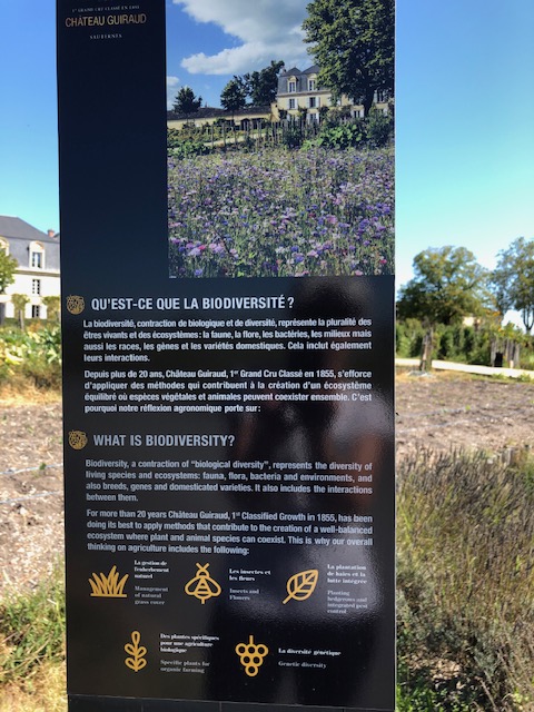 amustread Biodiversity Chateau Guiraud