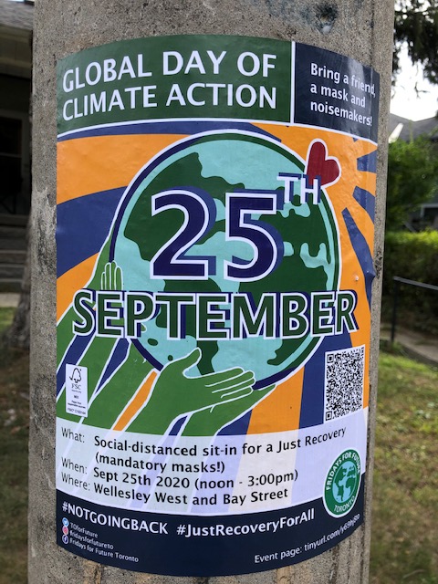 Poster for the Global Day of Climate Action
