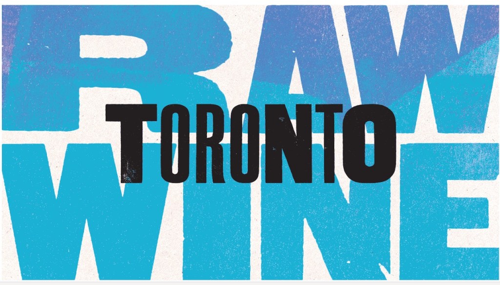 Raw Wine toronto poster
